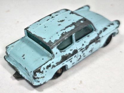 Ford Anglia Matchbox '60 Niebieski 1:54 Made in England – zdjęcie 3