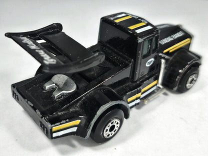 Ciężarówka Kenworth Matchbox 1982 Czarny 1:64 Made in Macau – zdjęcie 3