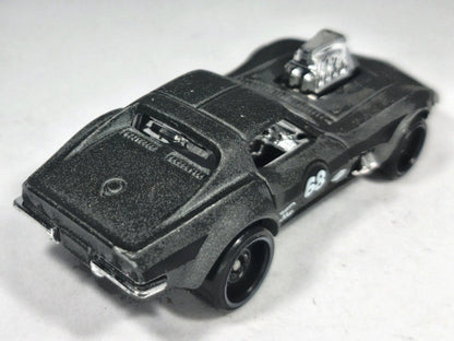 '68 Corvette Hot Wheels 2016 HW Screen Time 1:64 Luzak Czarny – zdjęcie 3