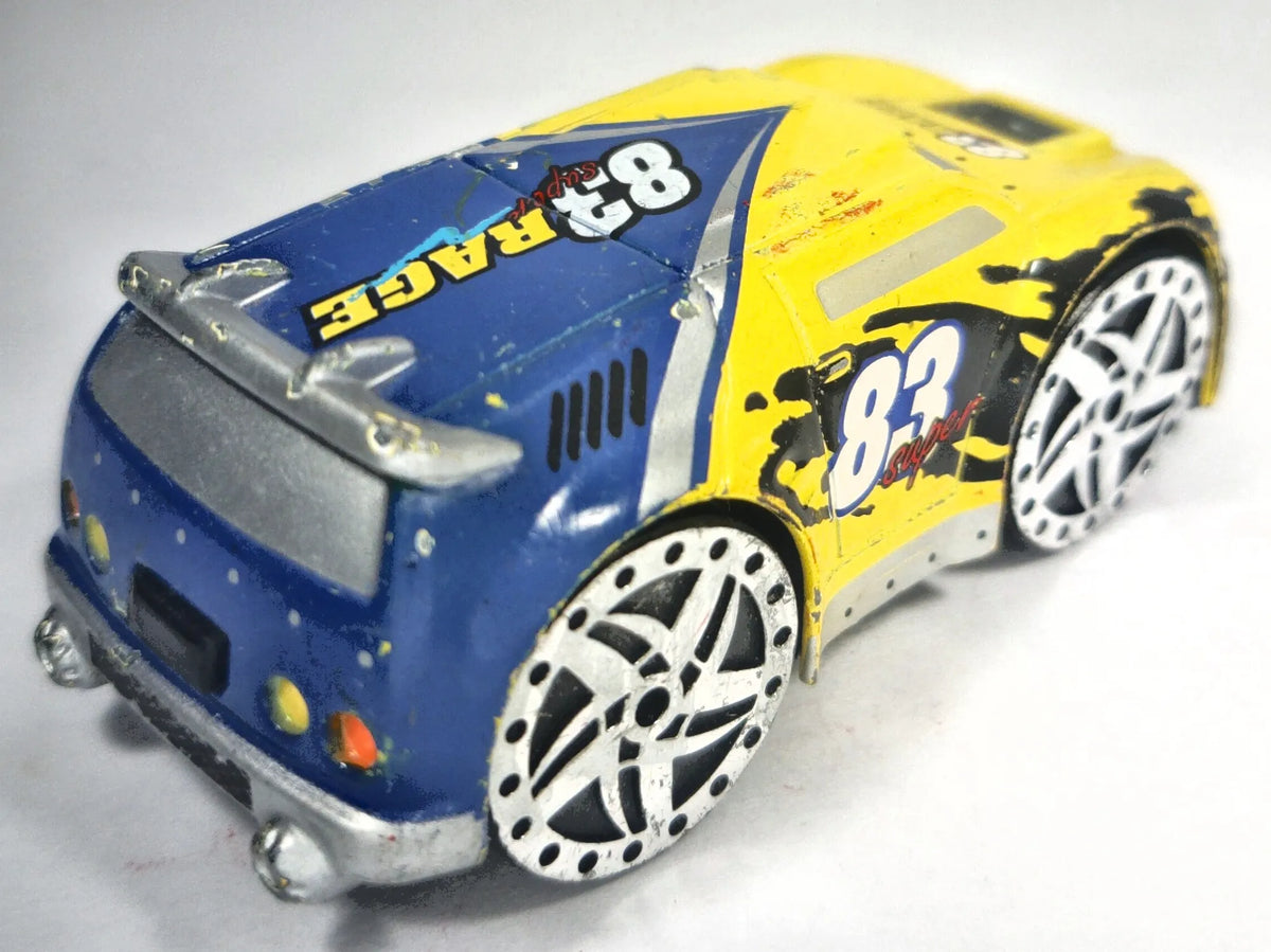 83 RAGE SUPER CONCEPT CAR, Realtoy, Die cast 081217 Żółty 1:64, Resoraki – zdjęcie 3