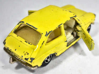 FIAT 127 Majorette Żółty 1:48 Made in France – zdjęcie 3