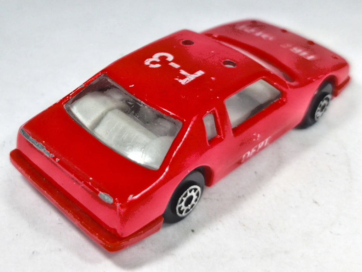 Buick Regal Maisto 1980 1:64 Made in France FIRE DEPT Straż pożarna – zdjęcie 3