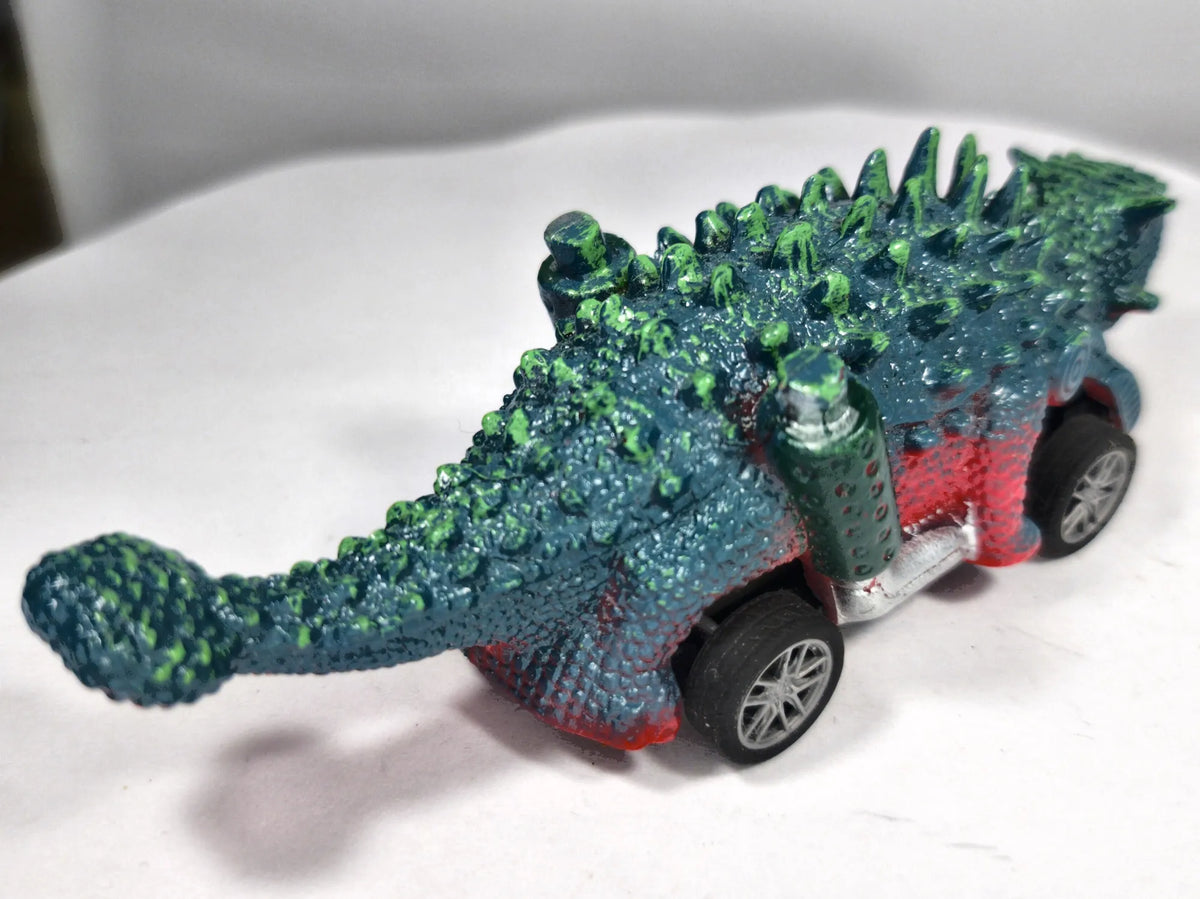 Ankylosaurus Character Car Cars Dinobros Niebieski 1:55 – zdjęcie 3