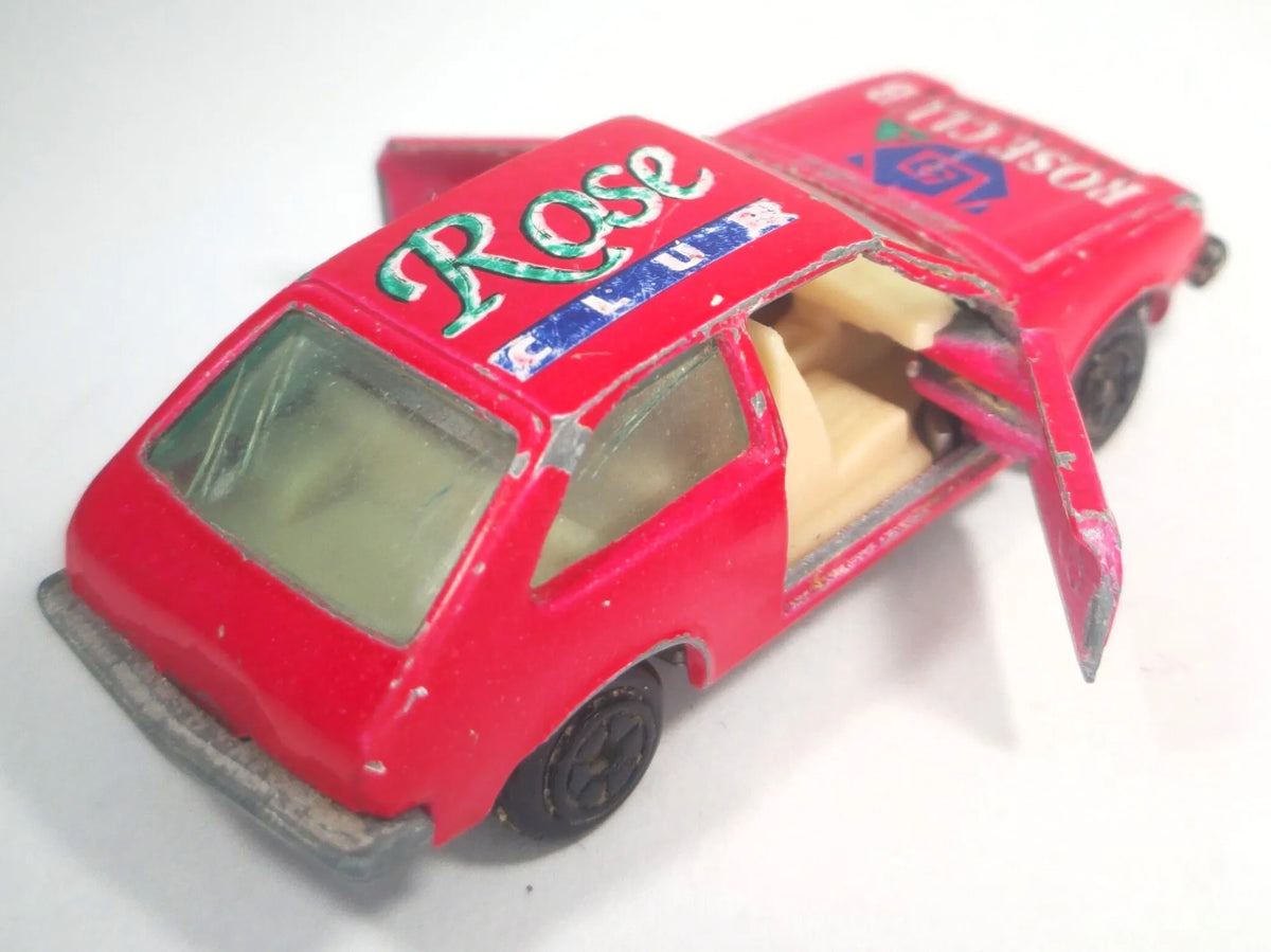 Chevrolet Chevette, Rose Club Racing, Yatming, Die cast 1071, Różowy, 1:64 – zdjęcie 3