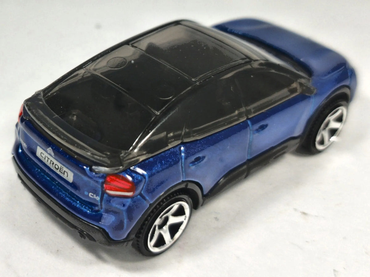 2023 Citroën ë-C4 Matchbox 2023 1:64 Niebieski Samochód osobowy – zdjęcie 3
