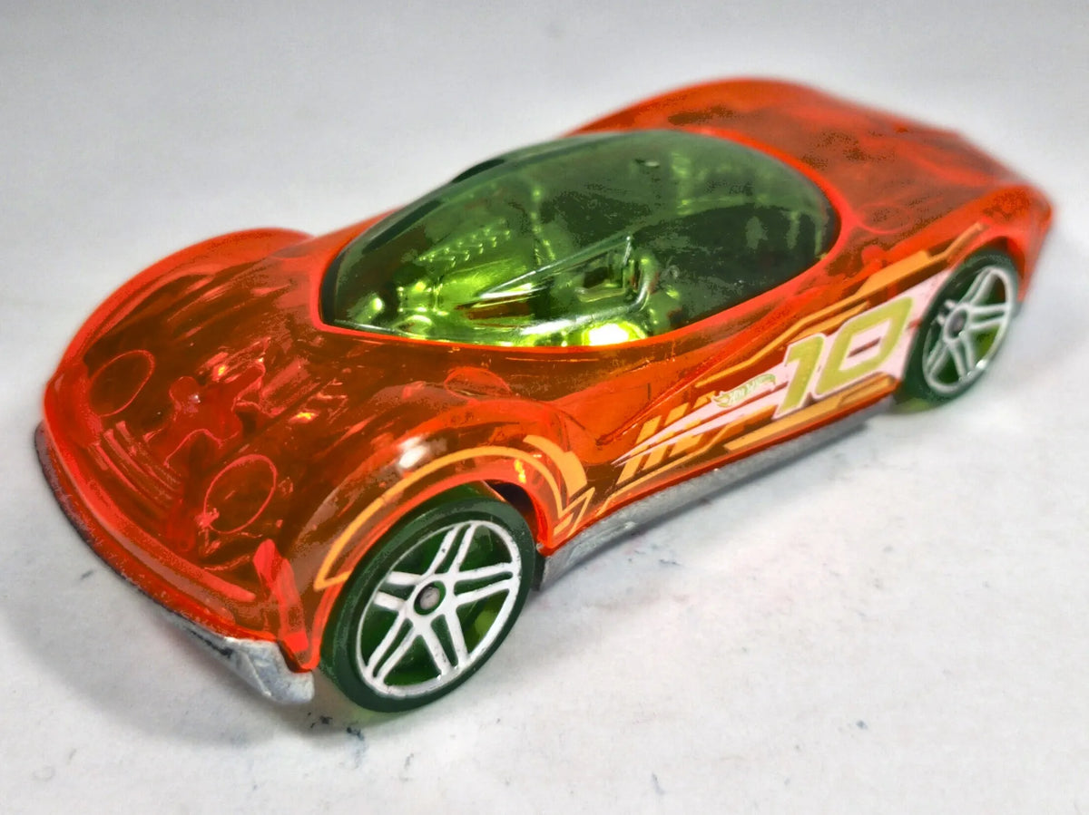 PHASTASM, Halloween Fright Cars, Hot Wheels, Die cast 1188, Pomarańcz. 1:64 – zdjęcie 3