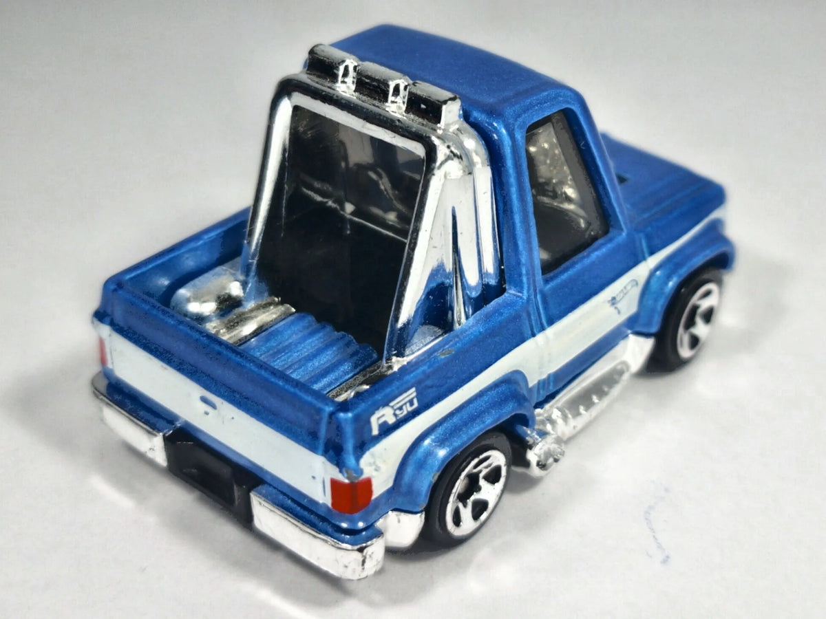 '83 CHEVY SILVERADO TOON'D, Hot Wheels 2021, Die cast HCT26 Niebieski, 1:64 – zdjęcie 3