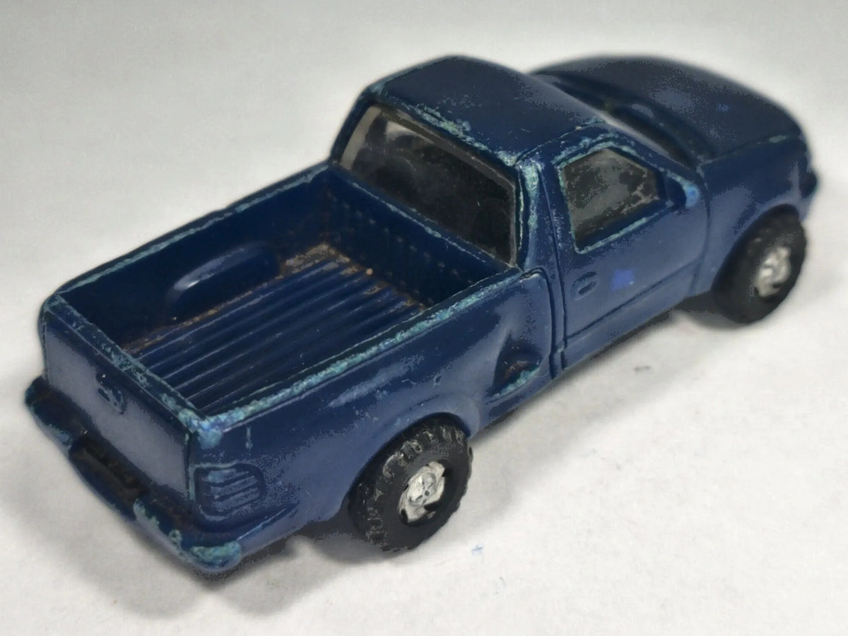 FORD F-150 PICKUP TRUCK, Kentoys 1999, Die cast, Niebieski, 1:64, Resoraki – zdjęcie 3