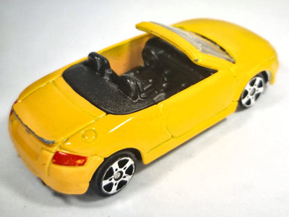 AUDI TT ROADSTER, Maisto, Die cast 12326, Żółty, 1:64, Resoraki – zdjęcie 3