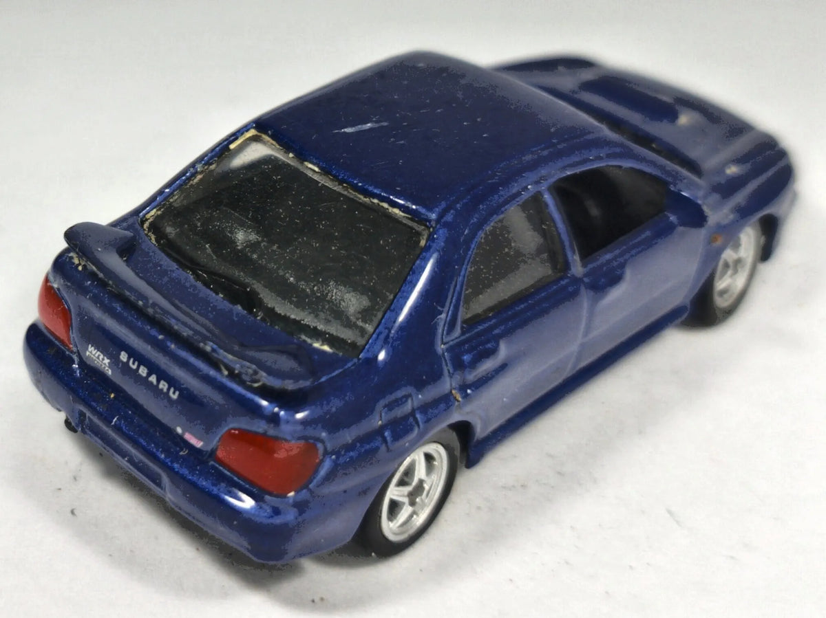Subaru Impreza WRX STI Welly 2002 1:58 Luzak Niebieski – zdjęcie 3