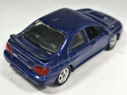 Subaru Impreza WRX STI Welly 2002 1:58 Luzak Niebieski – zdjęcie 3