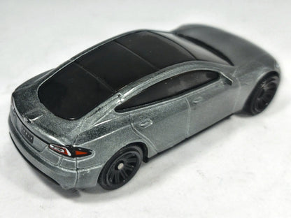 Tesla Model S Matchbox 2022 1:64 Grafitowy Samochód osobowy – zdjęcie 3