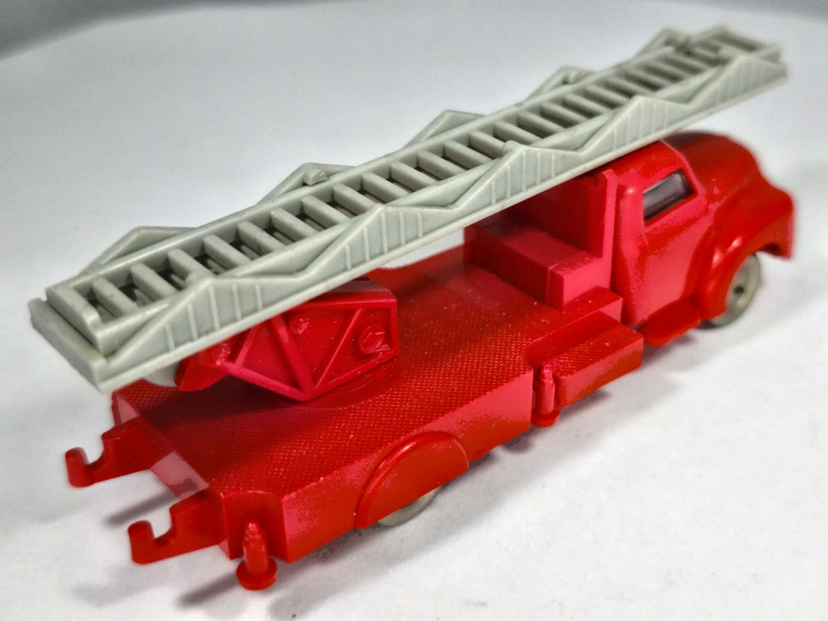 Wóz Strażacki z drabiną LEGO 1955 Czerwony 1:87 Made in Denmark – zdjęcie 3
