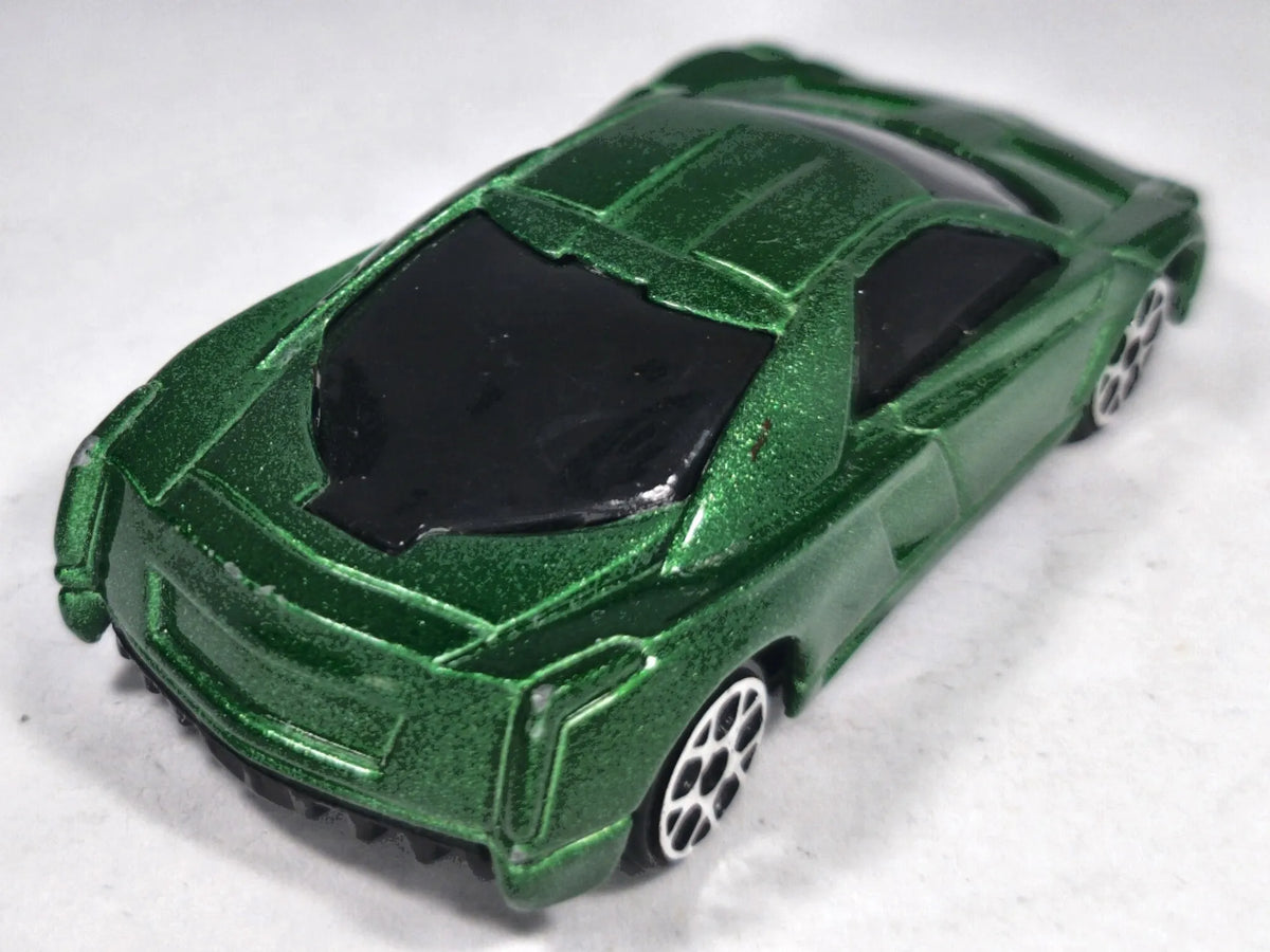 Jak Cadillac Cien Concept Motor Max 2002 1:64 Luzak Zielony – zdjęcie 3