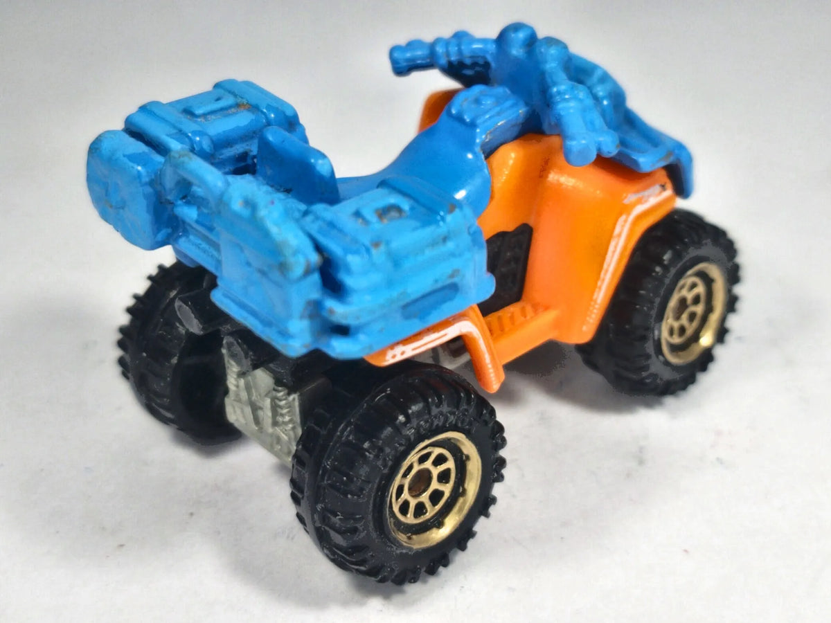 ATV (ALL-TERRAIN VEHICLE), Matchbox 2012, Die cast W4901, Pomarańczowy 1:64 – zdjęcie 3