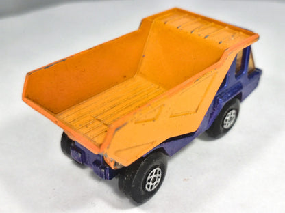 ATLAS, TRUCK, Matchbox 1975, Die cast NO.23, Fioletowy, 1:64, Resoraki – zdjęcie 3
