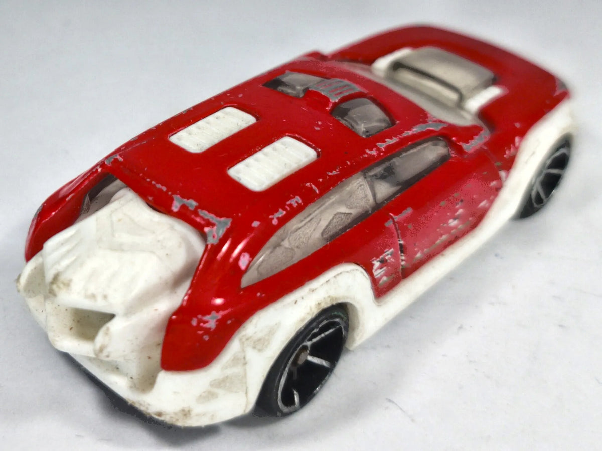 HW Pursuit Hot Wheels 2012 1:64 Luzak Czerwony – zdjęcie 3