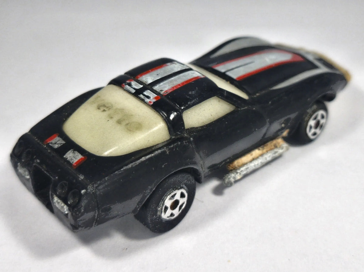 PONTIAC FIREBIRD, Fast 111S 1979, Vintage Die cast K10 Czarny 1:64 Resoraki – zdjęcie 3