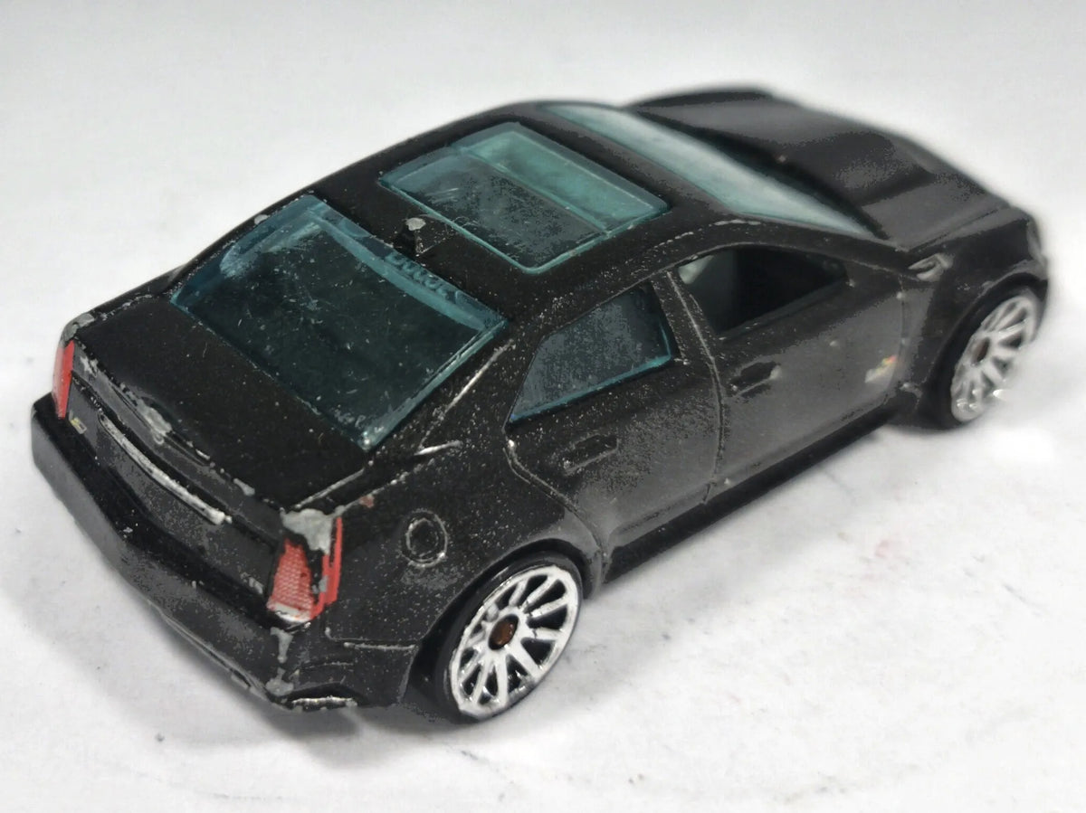 ‘09 Cadillac Cts-V Hot Wheels 1:64 Luzak Czarny – zdjęcie 3