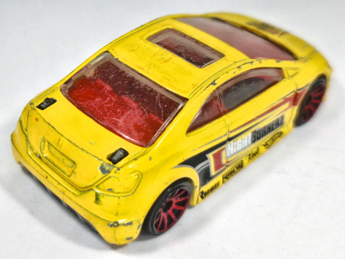 Honda Civic Si Hot Wheels 2006 First Editions 1:64 Luzak Żółty – zdjęcie 3