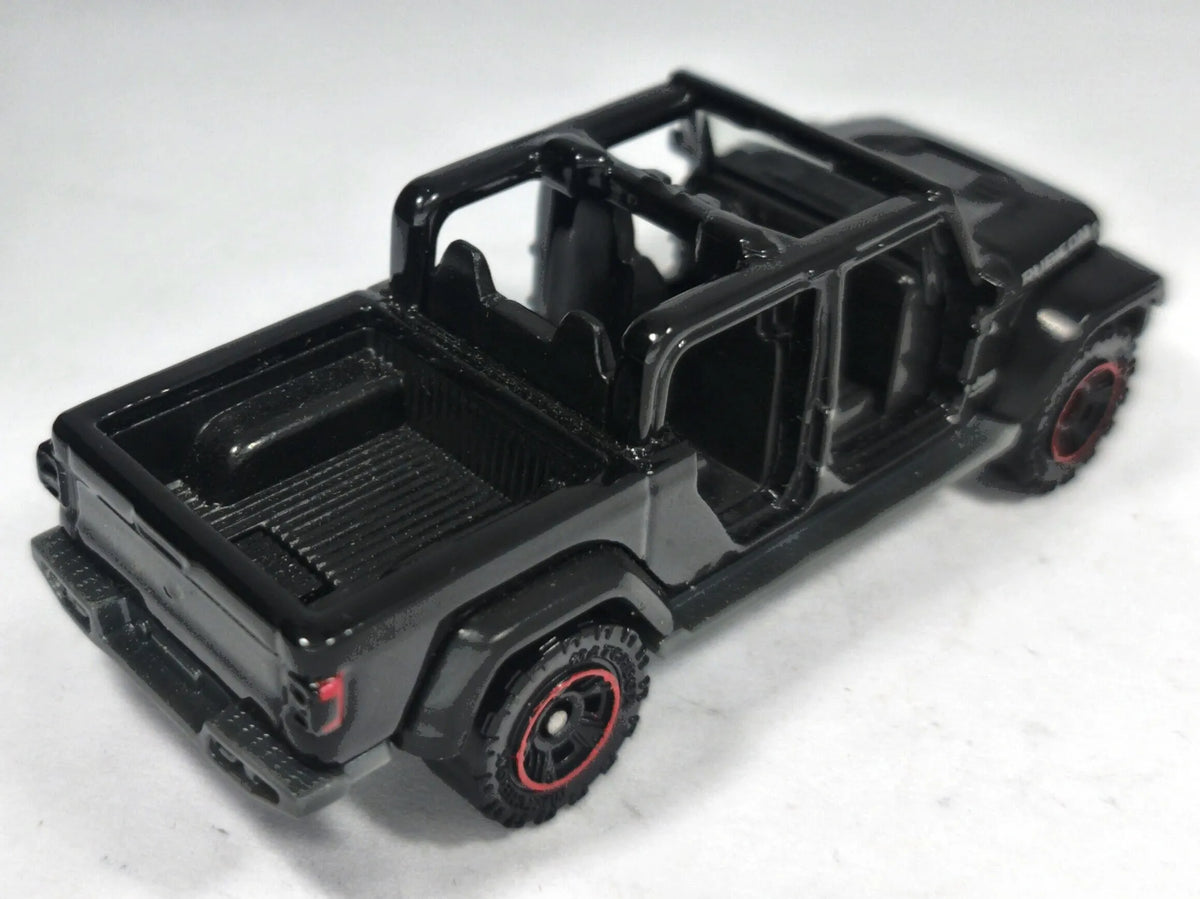 Jeep Gladiator Matchbox 2020 Mainline 1:66 Pickup Czarny Terenówka – zdjęcie 3