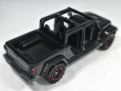 Jeep Gladiator Matchbox 2020 Mainline 1:66 Pickup Czarny Terenówka – zdjęcie 3