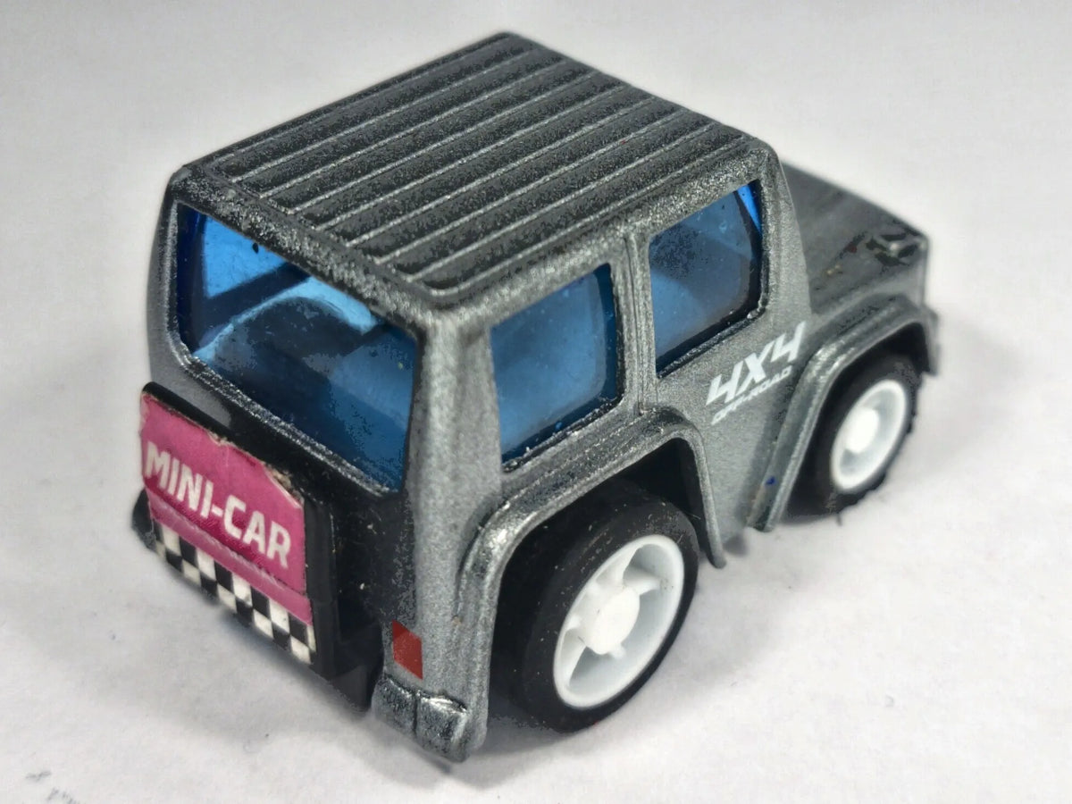 SUZUKI JIMNY MINI-CAR 4X4 OFF-ROAD, Die cast, Srebrny, 1:64, Resoraki – zdjęcie 3