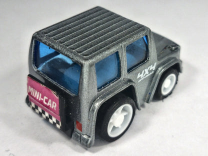 SUZUKI JIMNY MINI-CAR 4X4 OFF-ROAD, Die cast, Srebrny, 1:64, Resoraki – zdjęcie 3
