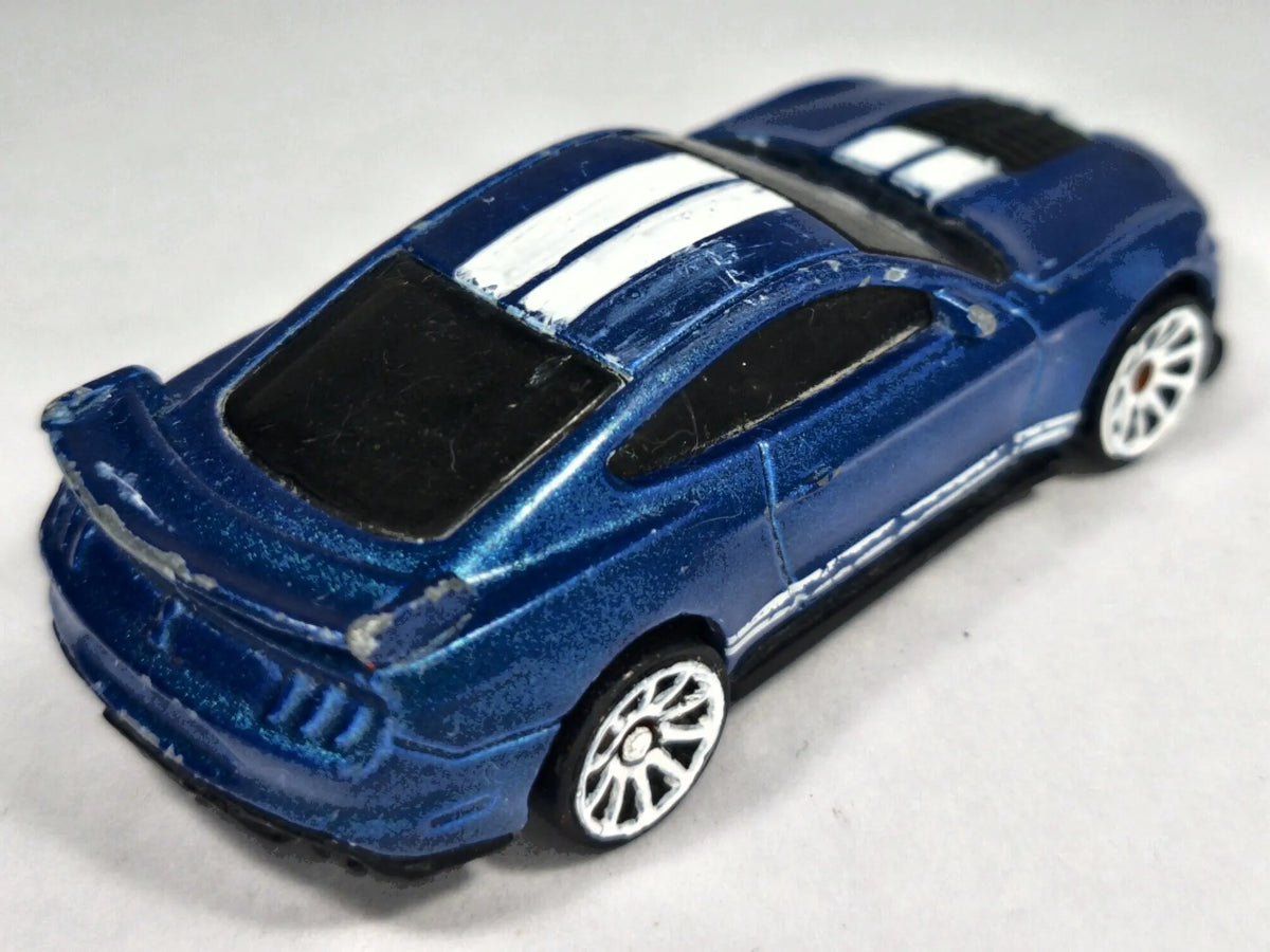 FORD SHELBY GT500, Hot Wheels 2020, Die cast GHB32, Niebieski 1:64 Resoraki – zdjęcie 3