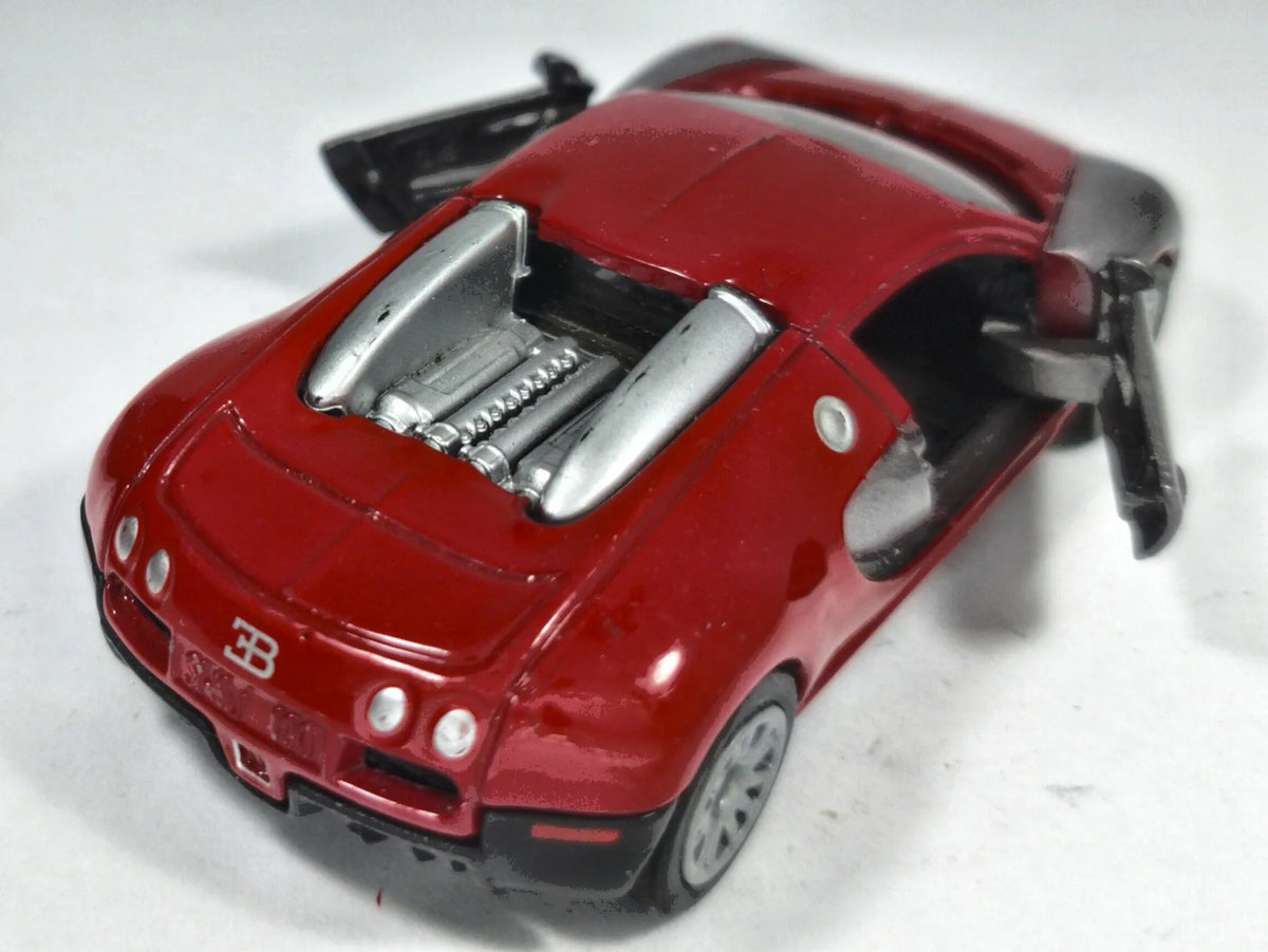Bugatti Veyron 16.4 Grand SIKU 1:55 Luzak Czerwony – zdjęcie 3