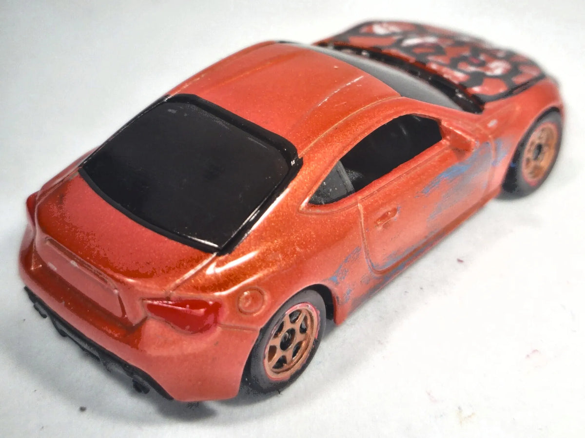 TOYOTA 86 CUSTOM ART, Welly, Die cast No. 52287, Miedziany, 1:60, Resoraki – zdjęcie 3