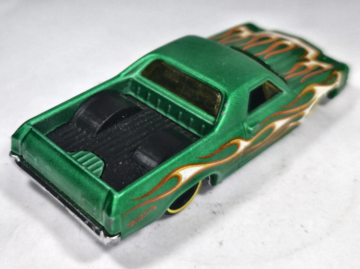 '71 Chevrolet El Camino Hot Wheels 2013 1:64 Pickup Luzak Zielony – zdjęcie 3