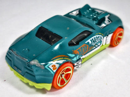 TWINDUCTION Hot Wheels 2010 Zielony 1:64 – zdjęcie 3