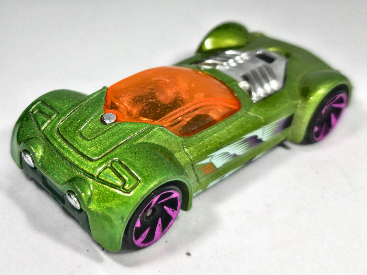 Ballistik Hot Wheels 2006 1:64 Luzak Zielony – zdjęcie 3