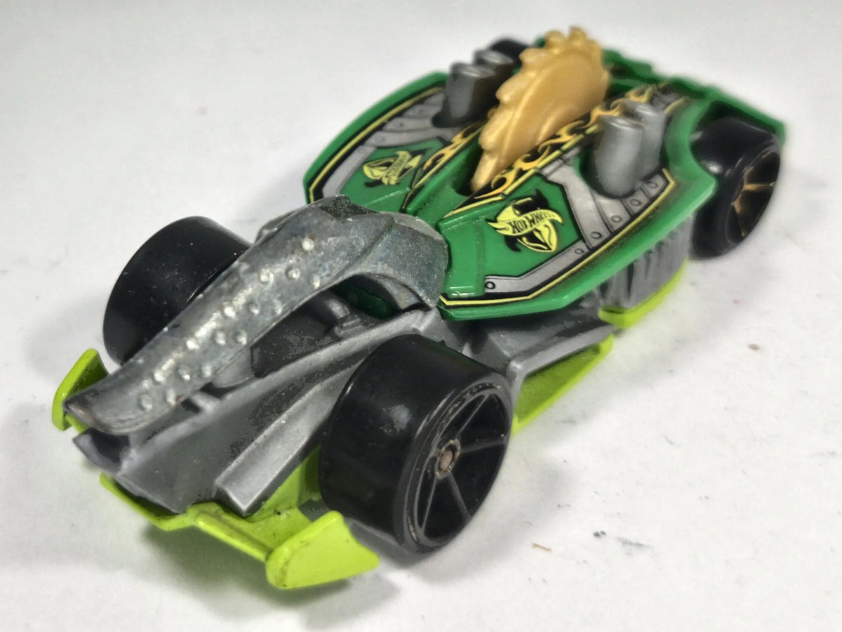 Buzzerk Hot Wheels 2006 1:64 Luzak Zielony – zdjęcie 3