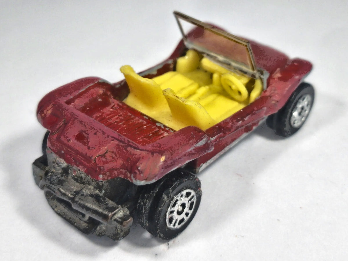 GP BEACH BUGGY, Corgi Juniors, Made in Gt Britain, Die cast, Czerwony, 1:64 – zdjęcie 3