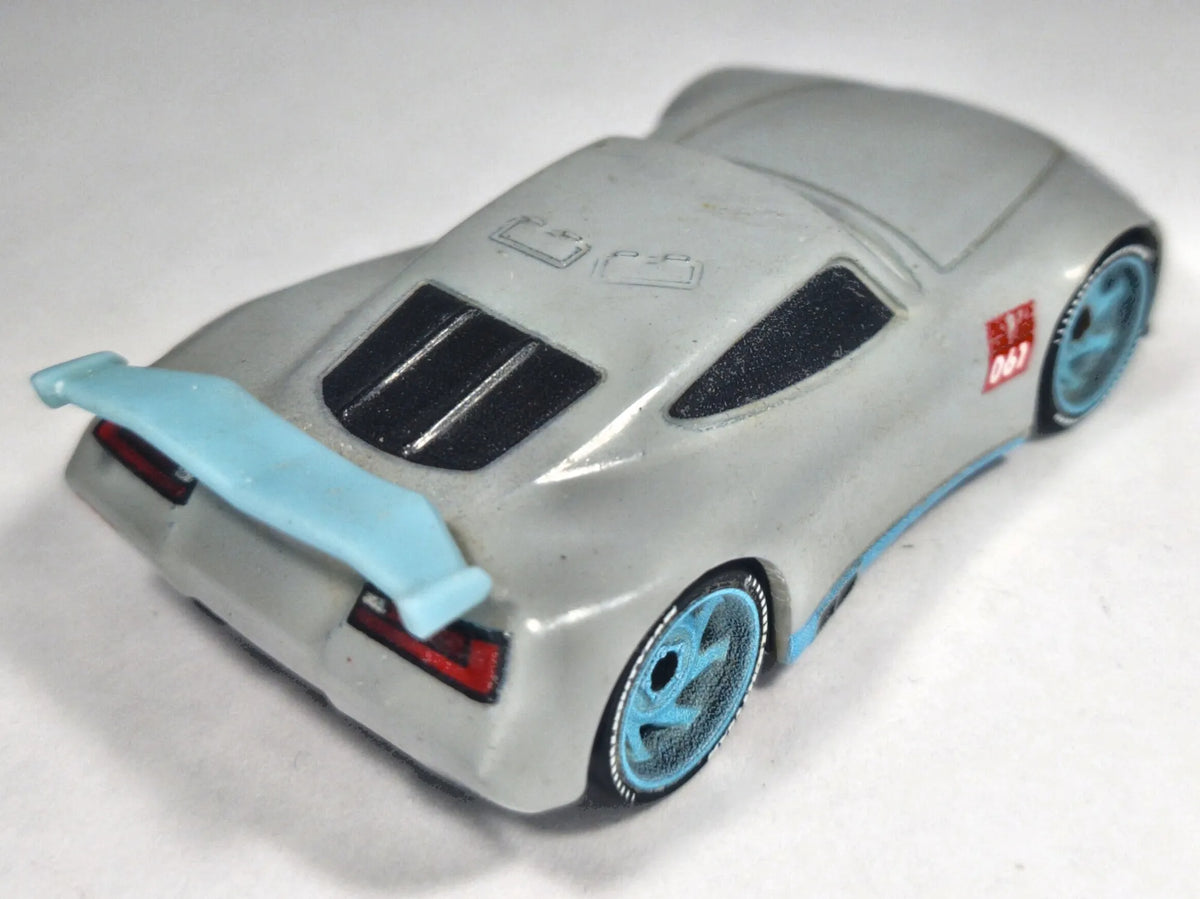 JACKSON STORM, Auta - Disney/Pixar, Die cast GKB22, Szary, 1:64, Resoraki – zdjęcie 3
