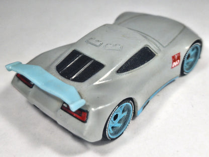JACKSON STORM, Auta - Disney/Pixar, Die cast GKB22, Szary, 1:64, Resoraki – zdjęcie 3