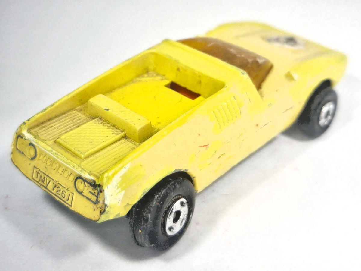 MOD ROD, Matchbox 1971, Made in England, Die cast MOD ROD NO.1, Żółty, 1:64 – zdjęcie 3