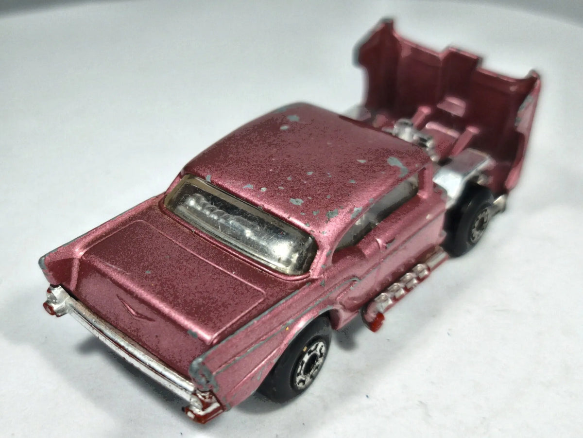 '57 Chevy Superfast Matchbox 1979 Różowy 1:64 Made in England – zdjęcie 3
