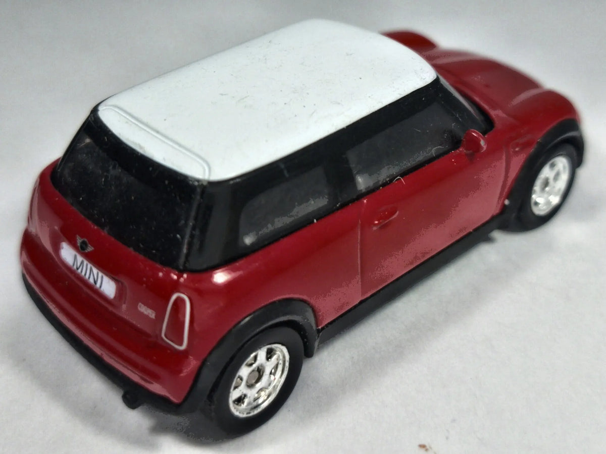 Mini Cooper Welly Czerwony 1:48 – zdjęcie 3