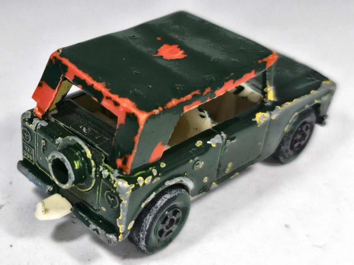 FIELD CAR Matchbox Series Matchbox 1969 Zielony 1:60 Made in England – zdjęcie 3