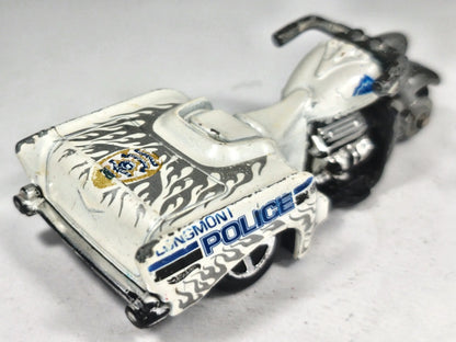 Boss Hoss Cycles Hot Wheels 1:64 Motocykl Luzak Policja Longmont Police – zdjęcie 3