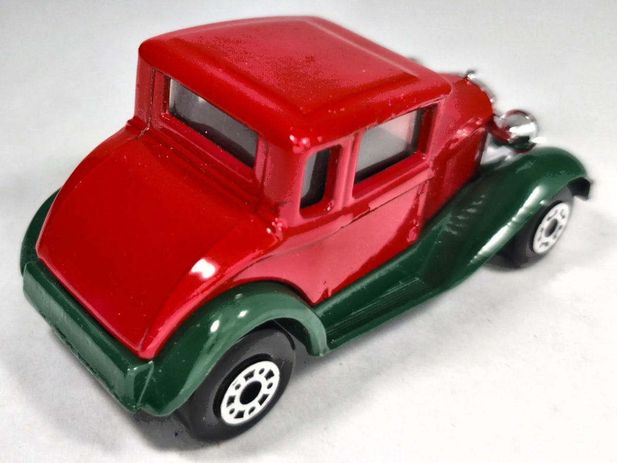 MODEL A FORD Matchbox 1979 Czerwony 1:48 Made in Macau – zdjęcie 3