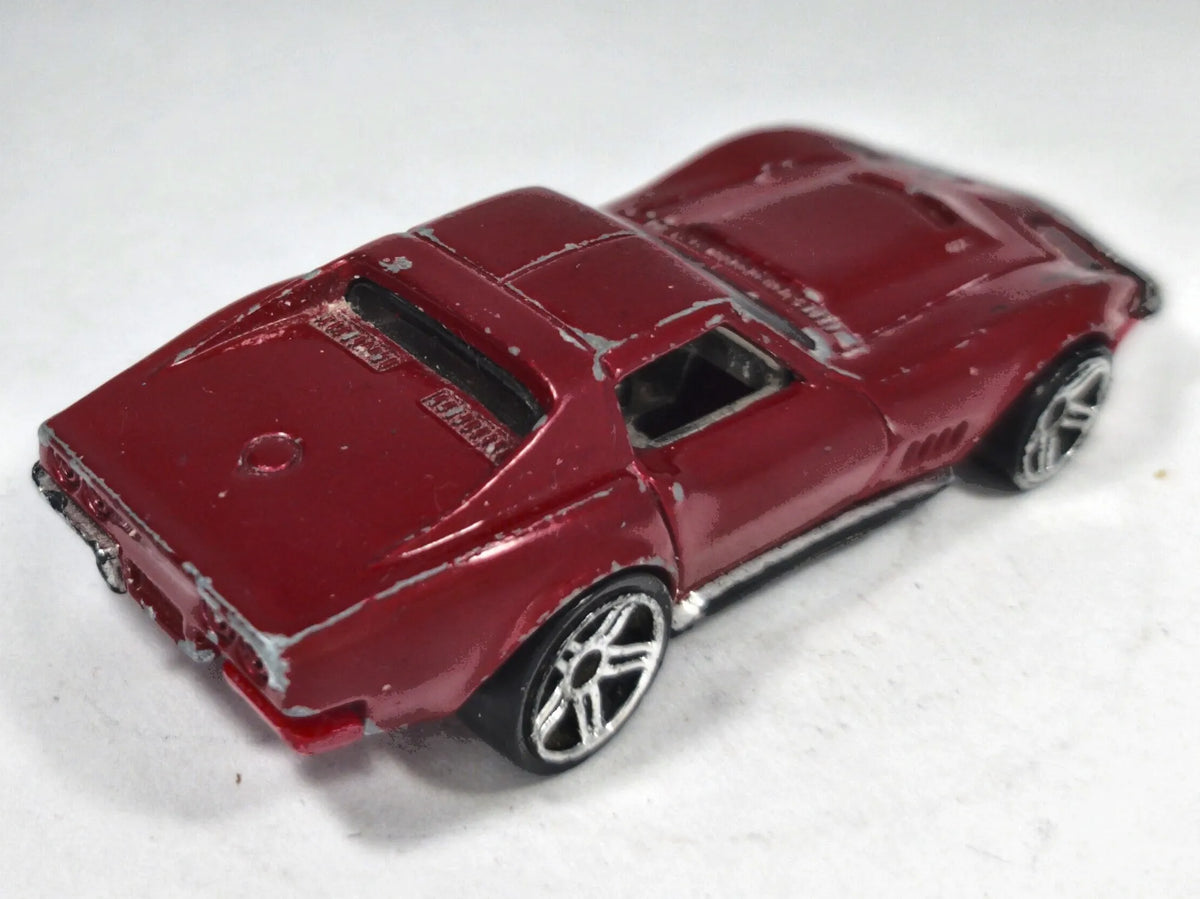 '69 Chevrolet Corvette Hot Wheels Superfast 1:64 Luzak Czerwony – zdjęcie 3