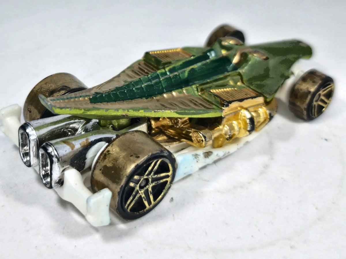 Croc Rod Hot Wheels 2019 Zielony 1:64 – zdjęcie 3