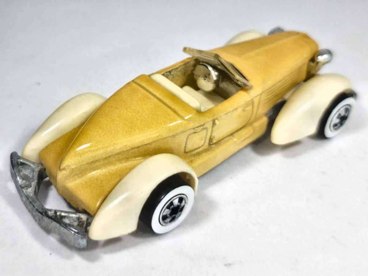 AUBURN 852 Whitewall Wheels Hot Wheels 1978 Złoty 1:64 2xMetal – zdjęcie 3