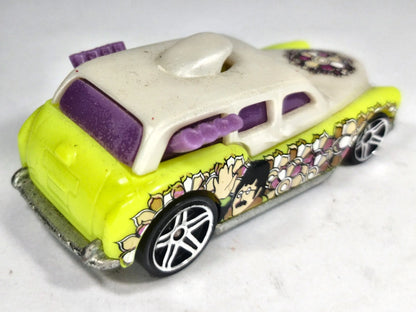 COCKNEY CAB II Hot Wheels 2005-2014 Biały 1:64 – zdjęcie 3