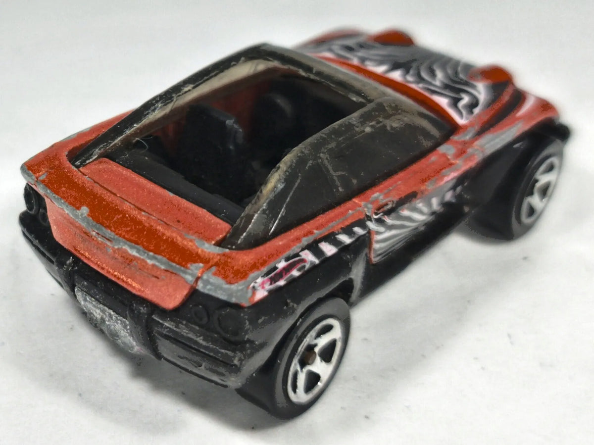 Neet Streeter Hot Wheels 1:64 Luzak Czerwony – zdjęcie 3