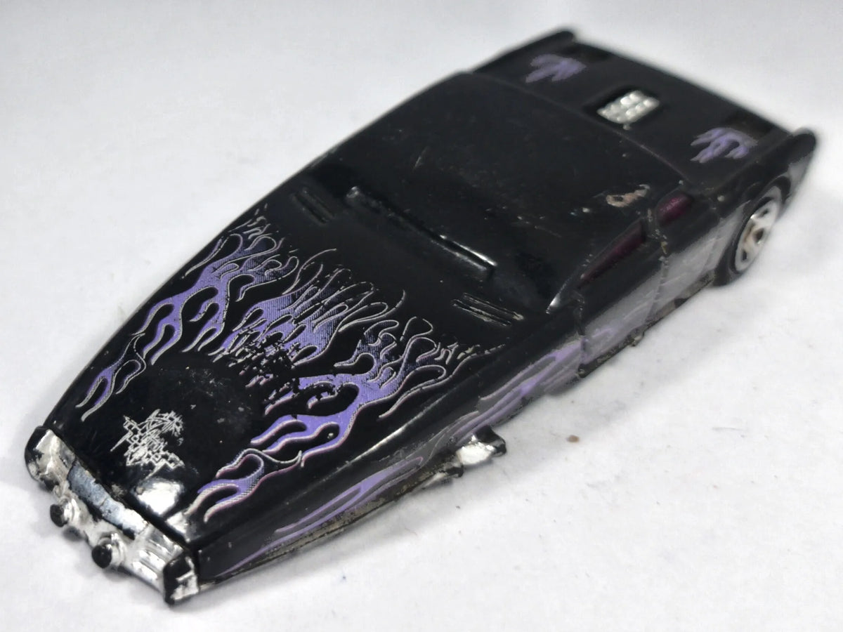 Slikt Back Hot Wheels 2003 First Editions 1:64 Luzak Czarny – zdjęcie 3